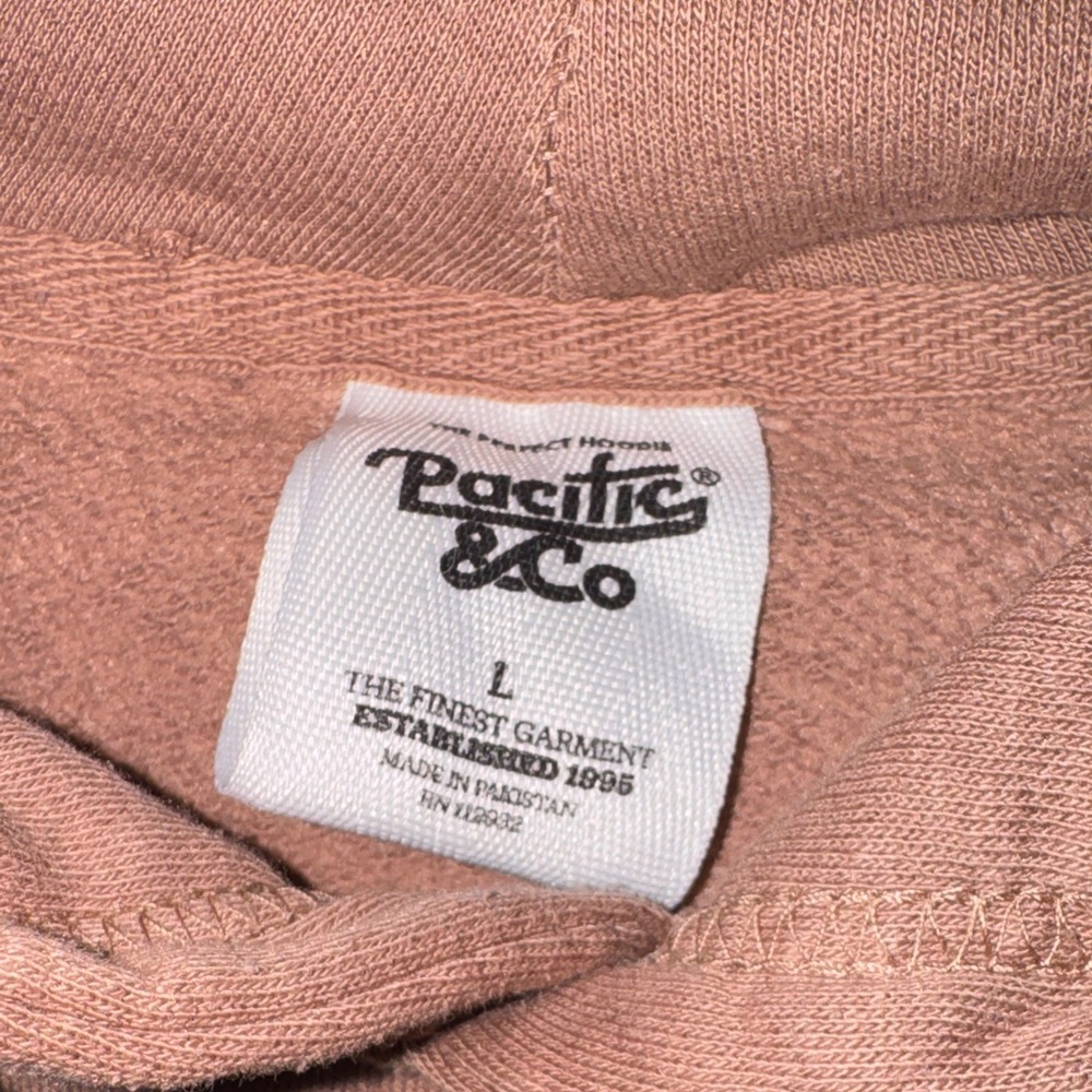 Surf Style Brown Hoodie Large - Picture 4 of 5
